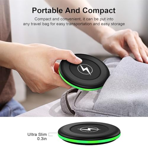 Dual 15 W Fast Wireless Charger Set for Google Pixel & Samsung Galaxy – Ultra-Compatible Charging Pad for Pixel 9/9 Pro/8/7/6 and Galaxy S25/S24/S23/S22 – Enhanced Safety Features with 1.8 X Speed Boost – Ideal for Nightstand Use – Includes Type-C Cables – Perfect for i Phone 16/15 Series and More – Slim Design for Easy Portability – Efficient Charging with Multi-Device Support – Inductive Charging Through Cases Up to 6 mm – High-Speed Android Charging Station for Multiple Devices – Recharge Your Galaxy Buds and More with Convenient 5 W Mode – Superior Protection Against Overheating and Short Circuits – Get Your Devices Fully Charged Overnight – A Must-Have Charging Solution for All Your Mobile Needs