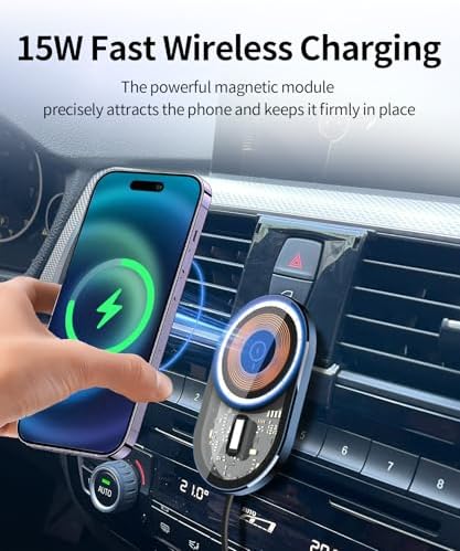 Wireless Charging car Phone Holder for 2012-2018 BMW 3 Series /2014-2020 4 Series/2014-2021 2 Series Auto Accessories Navigation Bracket Interior Decoration Mobile Cell Phone Mount – Enhanced Compatibility and Speed