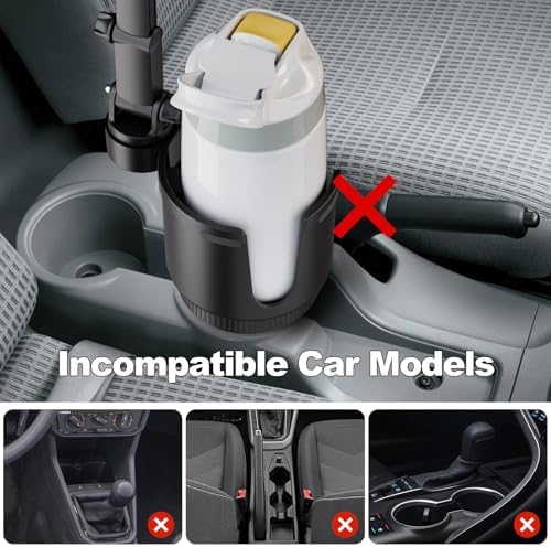 Premium OHLPRO 360° Adjustable Cupholder Tablet Mount for Trucks – Versatile i Pad & Samsung Tab Holder with Integrated Drink Holder, Perfect for Road Trips & Travel Accessory – Elevate Entertainment on the Go