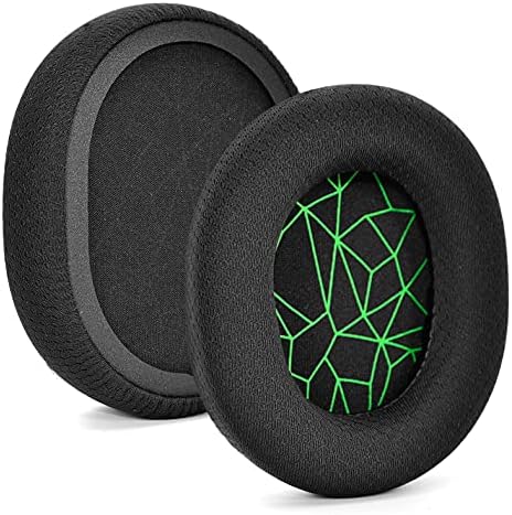 Upgrade Your Gaming Comfort with Premium Replacement Ear Pads for Steel Series Arctis 3/5/7/9 – Ideal Noise Isolation & Enhanced Sound Quality, Stylish Black & Gray Design for Extended Play Sessions