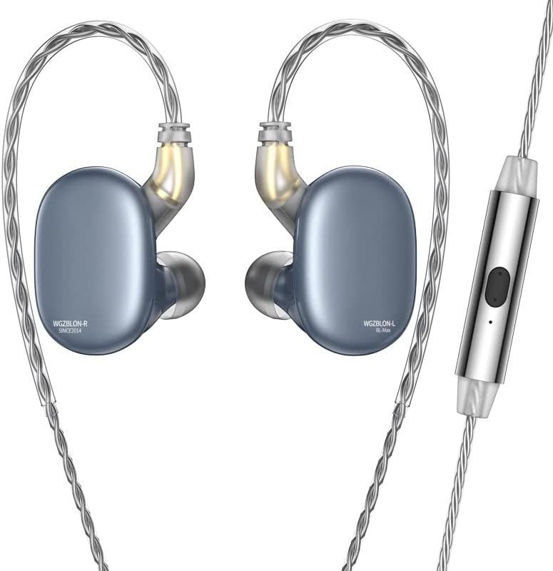 Transform Your Listening Journey with keephifi BLON BL-T3 High Fidelity In-Ear Monitors – Premium 11 mm Copper Clad Diaphragm for Deep Bass and Crystal Clear Vocals, Ergonomically Crafted for All-Day Comfort, Perfectly Suited for Sports, Gaming, and Music Enthusiasts, Enhanced Device Compatibility Featuring Built-in Mic for Effortless Hands-Free Communication – Lightweight Yet Durable Design to Complement Your Active Lifestyle