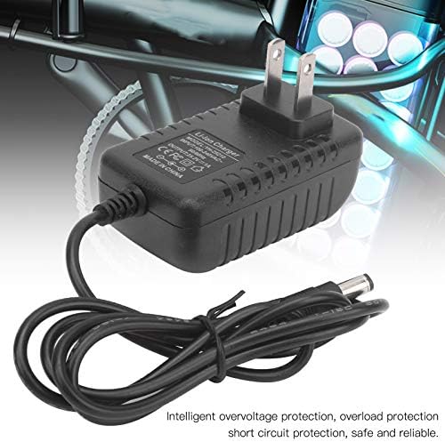 High-Performance 25.2 V Lithium-Ion Battery Charger with LED Status Indicator – Universal AC Adapter for Optimal Device Compatibility (100-240 V) by Alomejor