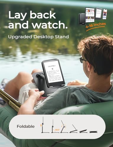 Transform Your Workspace with the LISEN Pink Sorbet Tablet Stand – Foldable, Adjustable i Pad Holder for Home, Office, and Travel – Ultimate Comfort and Compatibility for Students and Professionals – Stylish Portable Desk Accessory for Enhanced Productivity