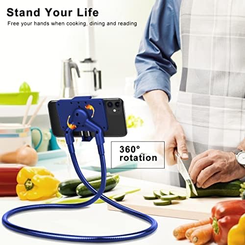 B-Land Cell Phone Holder, Universal Mobile Phone Stand, Lazy Bracket, DIY Flexible Mount Stand with Multiple Function – Enhanced Compatibility and Speed