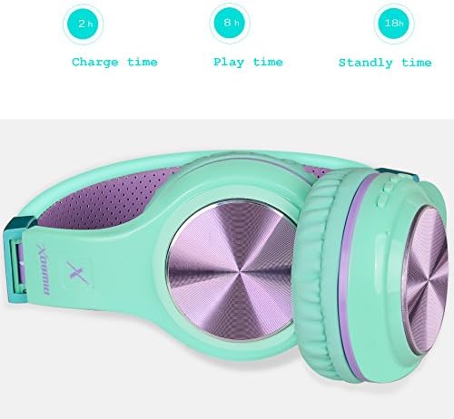 Riwbox XBT-80 Folding Bluetooth Over-Ear Headphones – Premium Wireless Audio with Built-in Microphone and Convenient Volume Control – Travel-Ready Comfort in Stylish Black and Gold for Mobile, PC, and TV Use – Perfect for Music Lovers and Professionals on the Go