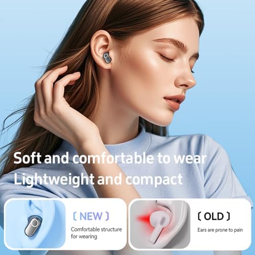 Elevate Your Audio Experience with Space Capsule Wireless Earbuds – Advanced Bluetooth 5.4 Connectivity, Immersive Hi-Fi Stereo Sound with Deep Bass, Exceptional 40-Hour Playtime, Ultra-Lightweight Comfort for All-Day Use, Robust Waterproof Design for Active Lifestyles, Smart LED Battery Status Indicator for Seamless Monitoring (Sleek Black)