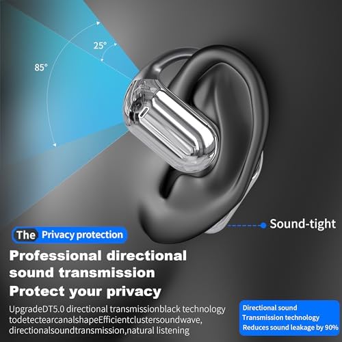 AI-Powered 144-Language Bluetooth Earbuds: Advanced Noise-Canceling Headphones for Effortless Communication in Any Setting, Ideal for i OS & Android Users, Waterproof Design for Enhanced Durability and Comfort During Travel