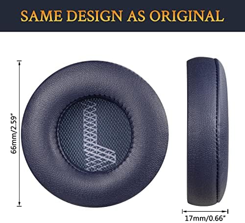 Revitalize Your JBL Live 400 BT Headphones with SOULWIT Premium Replacement Ear Pads – Luxurious Protein Leather & Noise Isolation Foam for Enhanced Comfort and Sound Quality – Easy Installation & Sleek Black Design