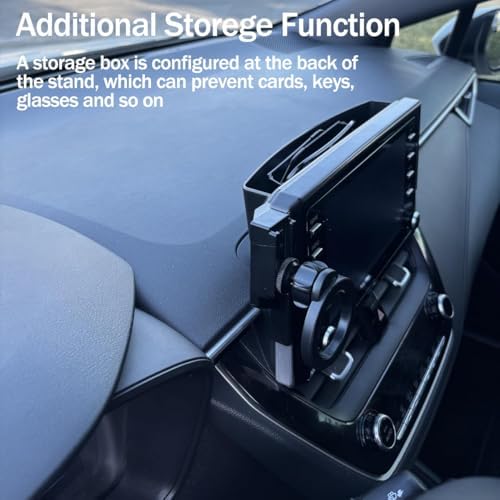 Mag Safe-Compatible Car Phone Mount for 2019-2025 Toyota Corolla, Corolla Hatchback & Corolla Cross – Securely Holds 8-Inch Touchscreens for Effortless Navigation & Hands-Free Use, Streamlined Design for Maximum Safety and Accessibility