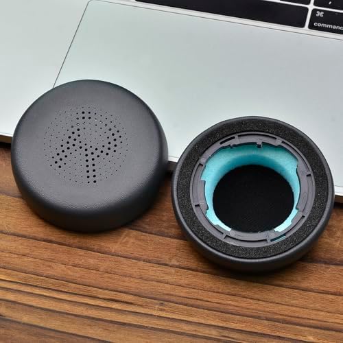 Revolutionize Your Audio Adventure with Cloud White Replacement Ear Pads for JLab Go Lux ANC Wireless Headphones – Luxurious Soft Leather Cushions Enhanced with Advanced Noise Isolation Foam for Unmatched Comfort and Superior Sound Quality