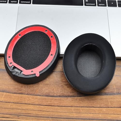 Elevate Your Beats Studio Pro Wireless Headphones with Premium Cooling Gel Replacement Earpads – Soft Protein Leather & Adaptive High-Density Memory Foam for Unmatched Comfort and Sound Isolation – Innovative Design in Sleek Black for Extended Wear Performance