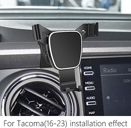 Secure Mobile Phone Mount for 2024-2025 Toyota Tacoma – Custom Fit for Limited, TRD Pro & Trailhunter Models | 14-Inch Screen Compatible Dash Holder | Effortless Installation & Enhanced Driving Safety | Sleek Design for Modern Interiors | Premium Quality Car Accessory