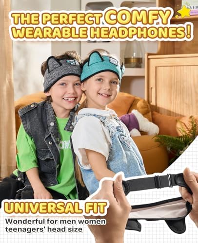 Ultimate Kids Bluetooth Headphones for Safe and Stylish Listening – Versatile Wired Playback Option with Volume Limiting Technology – Durable and Lightweight Design for Travel, School, and Home Use – Adjustable Headband for Customized Comfort – Compatible with Kindle, Tablets, and Cell Phones – Perfect for Boys and Girls