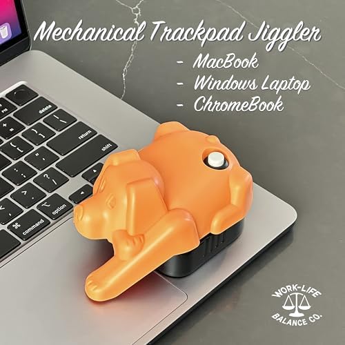 Stay Productive with the Ultimate Laptop Trackpad Jiggler – 6-Month Battery Life, Cordless Convenience, and Undetectable Functionality – Ideal for Professionals and Cat Owners – Effortlessly Keep Your Touchpad Active and Laptop Awake – Mechanical Mouse Mover with Easy ON/OFF Switch – Perfect for Meetings, Presentations, and Breaks – Enhance Your Laptop’s Performance with This Must-Have Accessory (Not Compatible with De II Models)