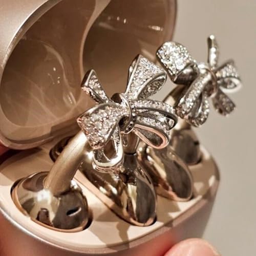 Revitalize Your Sound with Eye-Catching Rhinestone Clip-On Earbud Charms – Stylish DIY Accessory for Enhanced Audio Performance and Glamorous Appeal – Effortless Installation for All Earbud Models – Durable, Lightweight Design for Trendy Music Enthusiasts