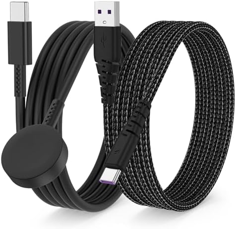 USB-C Magnetic Charger for Apple Watch – Fast Charging Cable Compatible with Ultra, Series 9-1 – 3.3 FT (1.1 M) Black – Enhanced Power Delivery & Secure Connection for All Models