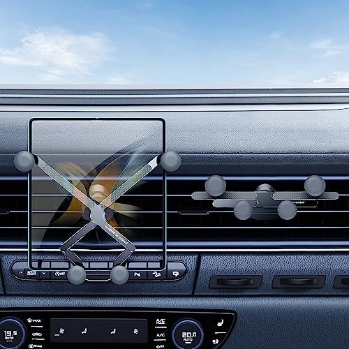 Revolutionize Your Driving Experience with the OATSBASF 360° Rotatable Car Vent Phone and Tablet Mount – Ultimate Compatibility for Samsung Galaxy Z Fold Series, Google Pixel 9 Pro, and i Phone 16, 15, 14 – Effortless Installation, Stylish Design, and Enhanced Safety for Hands-Free Navigation and Connectivity