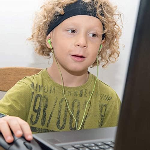 Bulk Wired Earbuds Headphone Set – 50 Durable Earphones for Classroom Use | Ideal for Students, Teens & Adults | Lightweight, High-Quality Sound | Enhanced Compatibility for Seamless Learning | Perfect for Group Projects & Online Classes | Classic White Design