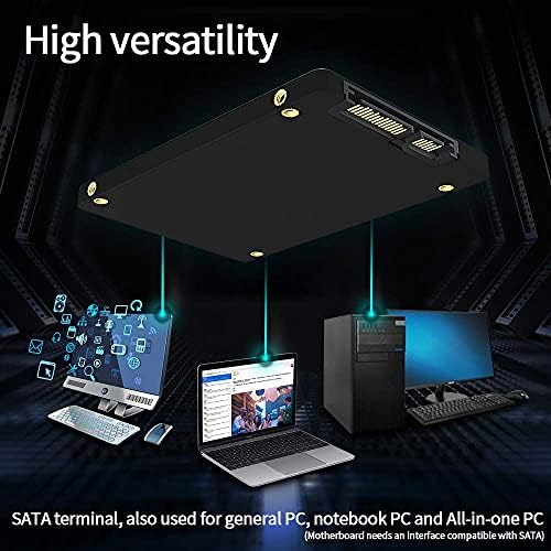 Transform Your Computing with GAMERKING 120 GB m SATA SSD – Lightning-Fast Internal Solid State Drive for Desktops and Laptops, SATA III 6 Gb/s for Superior Speed and Reliability
