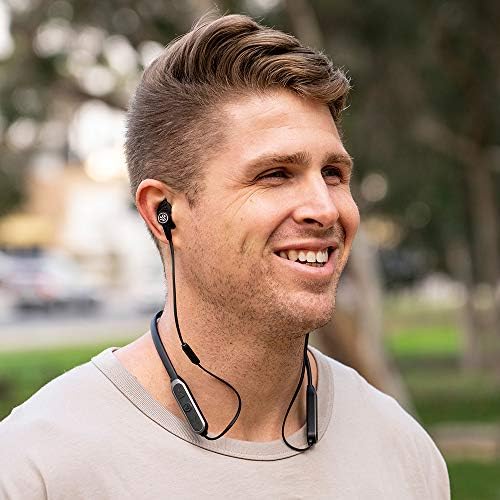 JLab Epic ANC Bluetooth Earbuds – Superior Active Noise Cancelling with Be Aware Audio, 25+ Hour Battery Life, IP54 Sweat Resistance, and Universal Music Control – Perfect for Workouts and Daily Commutes – Fast Bluetooth 5 Connectivity, Black