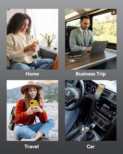 Dual-Purpose 60 W Fast-Charging Retractable USB-C to Lightning/Type-C Cable Set – 4 ft Length, 2-Pack for i Phone 13/14/15/16 Pro Max, i Pads & Samsung Devices – Ultimate Convenience and Durability for Everyday Use