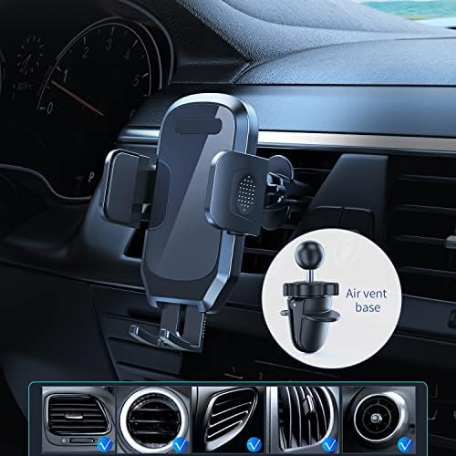 Universal Gooseneck Car Phone Holder Mount – Versatile Dashboard, Windshield & Air Vent Stand for All Smartphones, Anti-Shake Handsfree Design for Safe Navigation & Easy Accessibility, Quick Install Cradle for i Phone & More