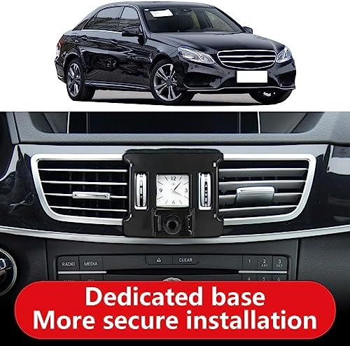 Premium Car Phone Holder for 2024-2025 Mercedes-Benz E-Class E350 E450 – Sleek Dashboard Mount for Safe Navigation & Hands-Free Use – Enhanced Stability and Aesthetic Integration for Ultimate Driving Experience