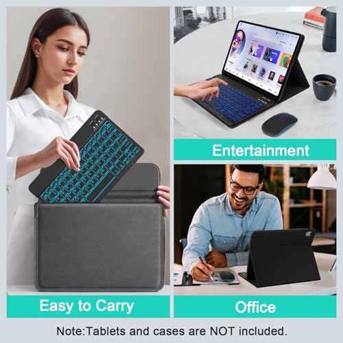 Sleek Wireless Keyboard and Mouse Combo – Rechargeable Bluetooth & 2.4 GHz USB for i Pad, Smartphone, PC & Laptop – Ergonomic Design for Ultimate Comfort in White – Elevate Your Workspace Efficiency!