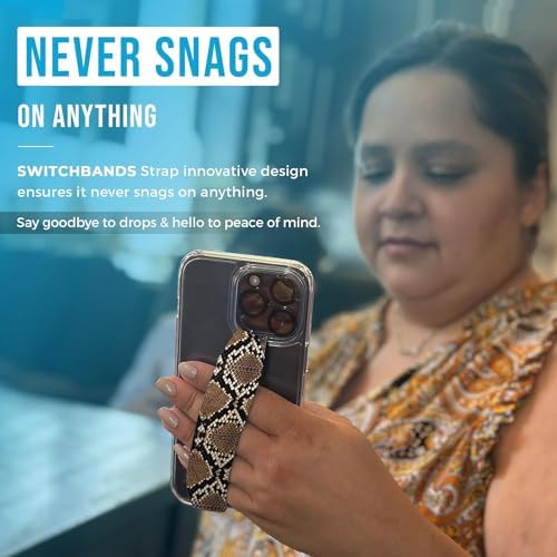 Customizable Reversible Phone Grip Strap – Pack of 2 Anti-Slip Finger Holders for Secure Mobile Handling, Wireless Charging Compatibility, and Detachable Design for Enhanced i Phone Use and Comfort, Elevate Your Style and Functionality