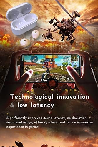 Ultra-Discreet Mini Wireless Bluetooth Earbuds – Sleek Nude Finish for Comfort and Seamless Connectivity – Ideal for Work, Relaxation, and Music Enthusiasts