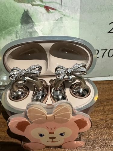 Chic Rhinestone Detachable Earrings for Open-Ear Clip-On Headphones – Stylish Earbud Accessories for Enhanced Audio Experience and Personal Expression – Compatible with Most Models – Effortless Glamour and Comfort for Everyday Use – Ideal Gift for Music Lovers and Trendsetters