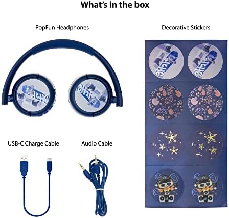 Kid-Safe Bluetooth Headphones in Vibrant Green – Buddy Phones POP for Young Listeners with Volume Limiting & Built-In Microphone – Portable & Foldable Design for Ultimate Comfort in Online Learning, Gaming, and Music Enjoyment – Compatible with i Phone, i Pad, Tablets, and PCs