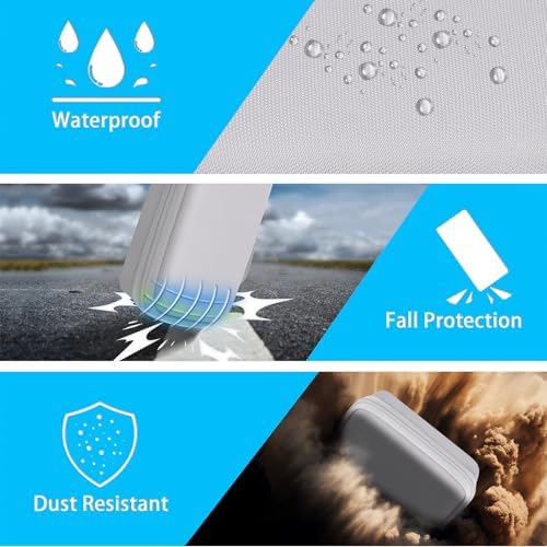 co2 CREA Green Hard Case for Anker Mag Safe UFO 3-in-1 Mag Go Wireless Charger Station – Travel-Friendly Foldable Charging Pad Protector with Enhanced Compatibility and 15 W Fast Charging Capability, Ideal for On-the-Go Charging Solutions