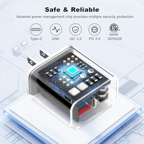Ultimate 10 FT USB C Fast Charging Bundle for i Phone 16 Series – Dual USB C Charger Block with Long Cords for Enhanced Compatibility and Speed – Ideal for i Phone 16/16 Plus/16 Pro/16 Pro Max, i Pad, and Android Devices – Compact, Durable, and Portable Power Solution