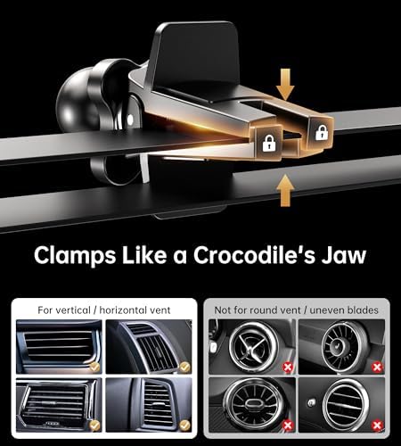 Revolutionary Qi2 Certified 15 W Mag Safe Wireless Car Mount Charger – 360° Rotatable Design for i Phone 12 to 16 Series, Perfect for Dash & Vent Installation – Ultimate Magnetic Charging Solution for Modern Drivers