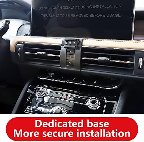 Custom-Fit Car Phone Holder for Lincoln Corsair 2020-2025: Secure Mount for Hands-Free Navigation & Enhanced Driving Safety – Sleek SUV Accessory with 360° Rotation and Easy Installation