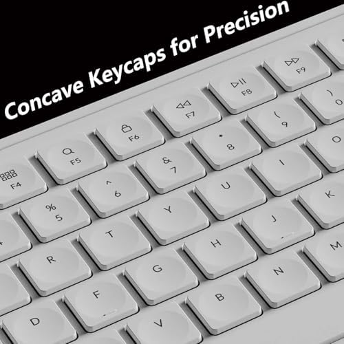 Keychron B6 Pro Ultra-Slim Wireless Keyboard – Triple-Mode Connectivity with Bluetooth 5.2, Lightweight Quiet Keys, Full Numeric Keypad for Enhanced Productivity on Mac & Windows – Sleek Space Gray Design for Modern Workspaces