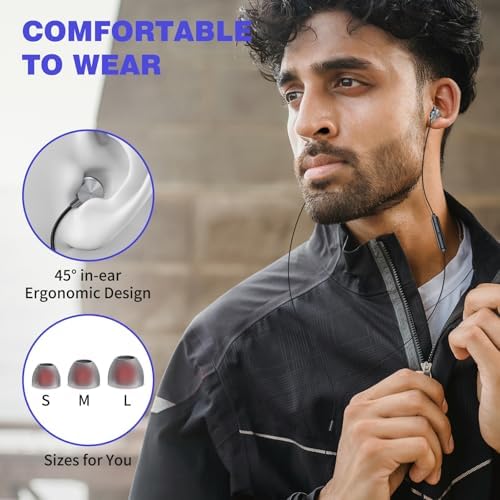 Discover Unmatched Clarity with Premium USB C Wired Earbuds – High-Fidelity Stereo Sound for Mac Book & i Pad Pro, Perfectly Designed for Samsung & Google Pixel Devices – In-Line Microphone for Crystal-Clear Calls & Innovative Magnetic Storage Solution – Ultimate Compatibility with i Phone 16 Pro Max & More