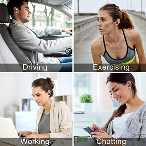 ELOVEN Premium Bluetooth Noise-Canceling Earbuds – 120-Hour Playtime with Deep Bass Sound – Customizable Fit for Ultimate Comfort – Compatible with i Phone 16/15/14 & Samsung S24/S23/S22/S21 Ultra – Ideal for Music, Movies, and Calls – Stylish, Durable Design for Everyday Use