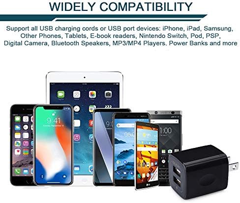 Ultimate AILKIN USB Multi-Port Charging Block – Rapid Charge Station for Home & Travel, Compact Wall Charger Cube with 4 USB Ports, Universal Compatibility for i Pad, i Phone, i Pod, Samsung, and More – Safe, Efficient Power Solution for Multiple Devices