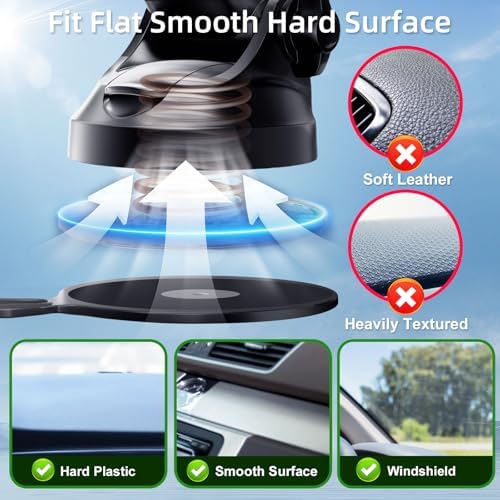 Revolutionary Pop-Tech Car Phone Mount: Adjustable Suction Cup Holder for Pop Socket – Hands-Free Dashboard & Windshield Stand for i Phone & Samsung Devices – Ultimate Safety & Convenience on the Road