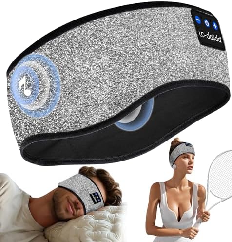 Bluetooth Sleep Headphones with Integrated Sleep Mask – Ultimate Wireless Earbuds for Peaceful Nights and Active Days | Perfect for Travel, Meditation, and Workouts – Superior Comfort and Sound Quality for Insomnia Relief and Focused Relaxation