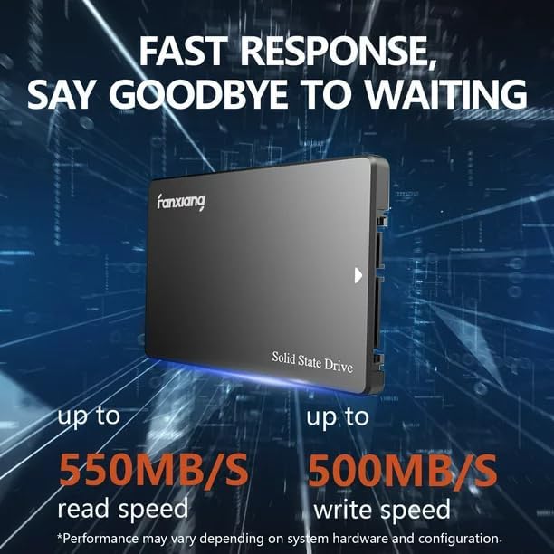 Revolutionize Your Computing Experience with the 1 TB S101 SATA SSD – Ultimate High-Speed 2.5″ Solid State Drive for Lightning-Fast Performance, Offering Up to 550 MB/s Transfer Rates, Perfect Upgrade for Laptops and Desktops, Built for Unmatched Durability and Energy Savings to Enhance Your Multitasking Efficiency and Storage Reliability