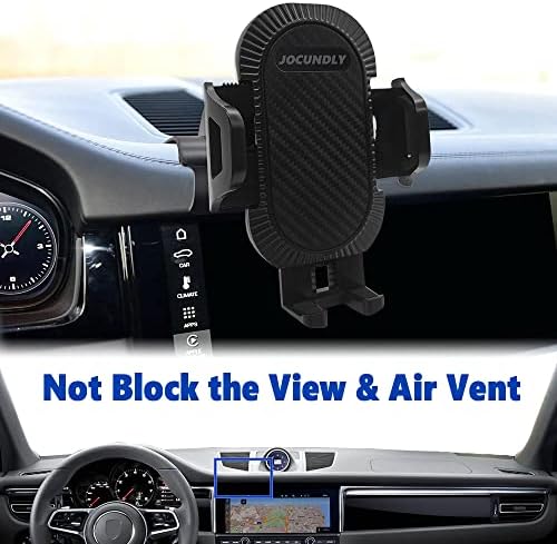 Porsche Macan & Cayenne Car Phone Mount – Thick Case Compatible Air Vent Holder for 2015-2023 Models – Secure, 360° Rotating Mobile Navigation Cradle for Ultimate Driving Convenience and Safety