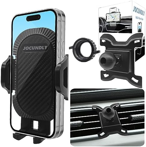 Premium Air Vent Car Phone Mount for 2020-2024 Mercedes Benz GLE & GLS Class | Thick Case Compatible Mobile Holder for Navigation & Calls | Elegant Auto Accessory for Enhanced Driving Safety & Convenience