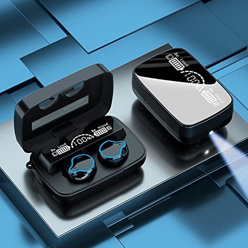 Advanced Noise Cancelling TWS Bluetooth Earbuds – Wireless Charging, 180 Hours Playtime, IPX7 Waterproof, Ergonomic Comfort – Superior HD Stereo Sound for i Phone & Android Users – Unmatched Audio Quality for Active Lifestyles