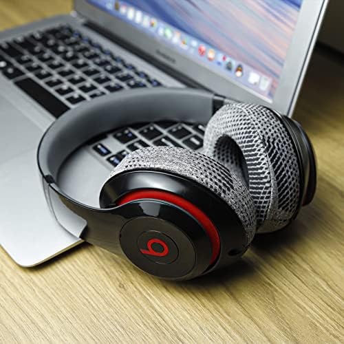 Upgrade Your Beats: Krone Kalpasmos Studio 3 & 2 Replacement Ear Pads – Soft Memory Foam Cushions for Ultimate Comfort and Noise Isolation in Vibrant Red – Perfect Fit for Wired & Wireless Models (B0501, B0500) – Enhance Sound Quality & Style Effortlessly