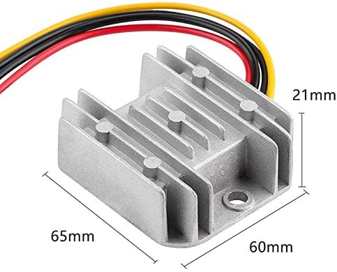 High-Performance 50 W Waterproof DC-DC Converter – Transform 12 V/24 V to 5 V at 10 A for Automotive and Outdoor Applications – Robust Power Supply with IP67 Protection and Versatile Compatibility