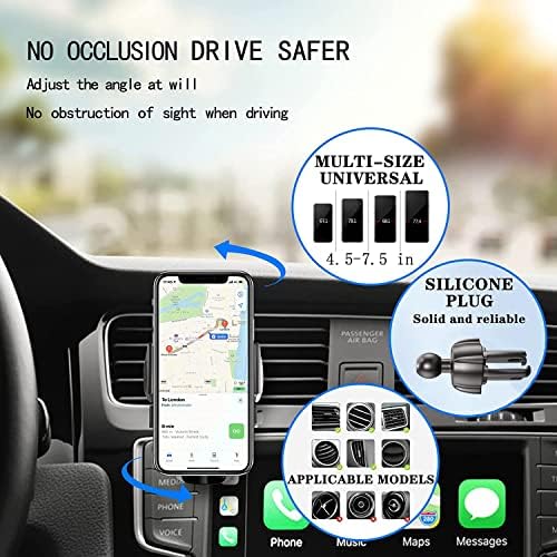 Ultimate Car Phone Holder Mount for Dashboard & Windshield – Versatile Hands-Free Stand for i Phone & Android Smartphones – Adjustable, Rotatable Design for Optimal Viewing Angles – Durable Grip for Bumpy Rides – Enhanced Compatibility with All Smartphone Sizes – Effortless Installation & Secure Fit for Maximum Safety and Convenience