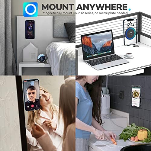 Premium Sticky Magnetic Phone Mount for Mag Safe Devices – Secure Silicone Holder for i Phone 12-16 Pro Max and Mini – Versatile Car & Wall Mount for Enhanced Accessibility and Safety